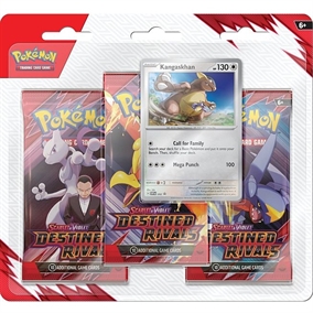 Destined Rivals - 3-Pack Blister - Kangaskhan - Pokemon kort